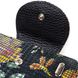 Оригинальное женское портмоне среднего размера из натуральной фактурной кожи CANPELLINI 21804 Разноцветное
