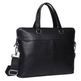 Мужская кожаная сумка Keizer K19158-1-black фото