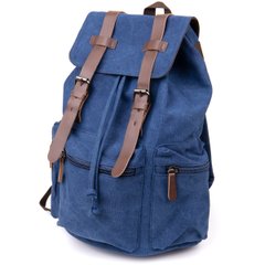 Рюкзак туристичний текстильний унісекс Vintage 20609 Синій
