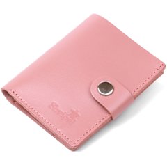 Жіноче портмоне з натуральної шкіри Shvigel 16509 Рожевий