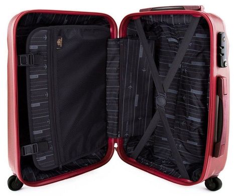 Відмінний валізу європейського виробника Wittchen 56-3-561-3, Червоний