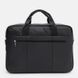 Мужская кожаная сумка - портфель Keizer K17068bl-black