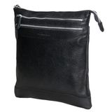 Мужская сумка-папка кожаная Vip Collection 296-F Черный 296.A.FLAT фото