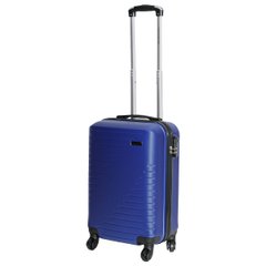 Пластикова валіза для ручної поклажі Las Vegas 18&#8243; Vip Collection синя LV.18.Navy