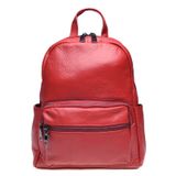 Жіночий шкіряний рюкзак Keizer K110086-red фото