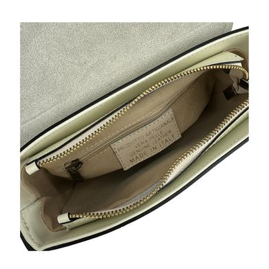 Женская маленькая сумочка на широком ремешке Firenze Italy F-IT-061WB Бежевый