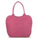 Женская кожаная сумка VALENTA (ВАЛЕНТА) BE6094813 Розовый