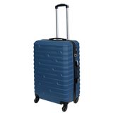 Пластиковый чемодан среднего размера Costa Brava 22" Vip Collection темно-синяя Costa.22.Navy фото