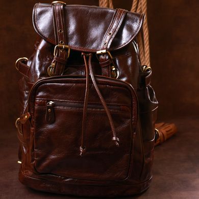 Рюкзак кожаный Vintage 14843 Коричневый