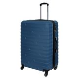 Большой пластиковый дорожный чемодан Costa Brava 26" Vip Collection темно-синяя Costa.26.Navy фото