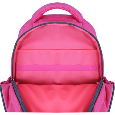 Школьный рюкзак Bagland Butterfly 21 л. ярко-розовый 1019 (0056570) 954015024