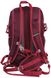 Легкий похідний рюкзак з дощовиком 30L Rocktrail IAN389063 бордовий