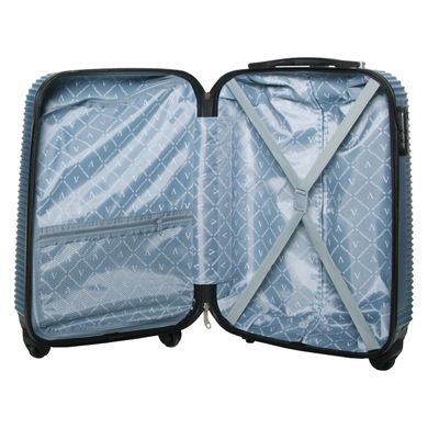 Пластикова валіза для ручної поклажі Sierra Madre 18&#8243; Vip Collection блакитна SM.18.Blue