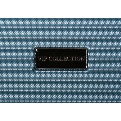 Пластикова валіза для ручної поклажі Sierra Madre 18&#8243; Vip Collection блакитна SM.18.Blue