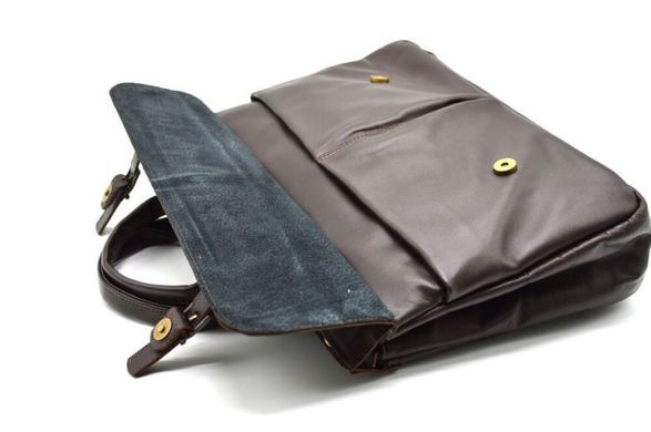 Чоловіча шкіряна сумка з відділенням для ноутбука GC-7107-1md TARWA Коричневий