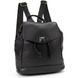 Женский кожаный рюкзак с откидным клапаном Olivia Leather A25F-FL-89195-1A Черный