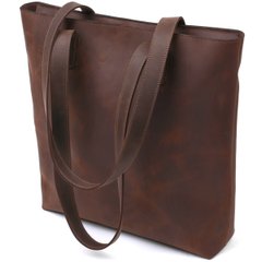 Вінтажна жіноча сумка-шоппер Shvigel 16349 Коричневий