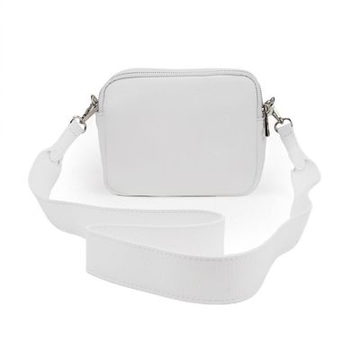 Невелика жіноча шкіряна сумочка Firenze Italy F-IT-9857W Білий
