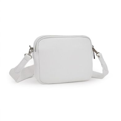 Небольшая женская кожаная сумочка Firenze Italy F-IT-9857W Белый