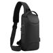 Мужская текстильная сумка-рюкзак Confident ATN01-T-X1661A Черный