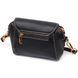 Женская компактная сумка из натуральной кожи Vintage 22265 Черная