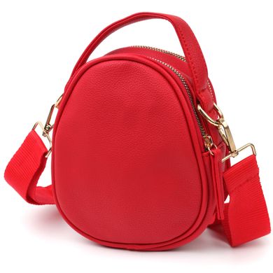 Маленькая женская сумка из эко-кожи Vintage 18702 Красный