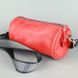 Натуральна шкіряна сумка поясна-кроссбоді Cylinder червона вінтажна Blanknote TW-Cilindr-red-crz