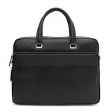Чоловіча шкіряна сумка Borsa Leather K18820-1bl-black фото