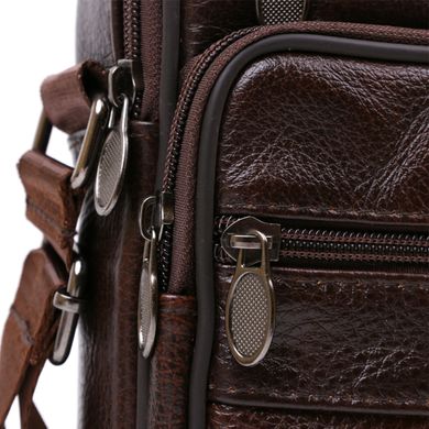 Мужская сумка из натуральной кожи Vintage 20473 Коричневый
