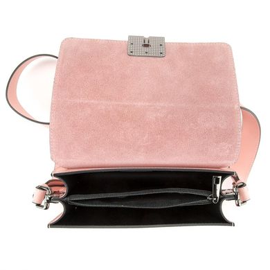 Женская классическая небольшая сумочка Firenze Italy F-IT-006P Розовый