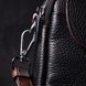 Шкіряна маленька повсякденна сумка для жінок Vintage 22324 Чорна