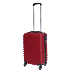 Пластиковый чемодан для ручной клади Costa Brava 18" Vip Collection бордо Cсosta.18.Bordo