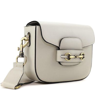 Женская маленькая сумочка на широком ремешке Firenze Italy F-IT-061WG Серый