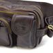 Кожаная мужская напоясная сумка GC-1560-4lx бренд TARWA Коричневый