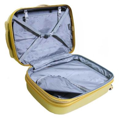 Італійський валіза VIP COLLECTION SPACE GOLD 28 P028-01, Жовтий