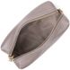 Жіноча цікава сумка з двома ременями з натуральної шкіри Vintage 22275 Сірий
