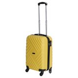 Пластиковый чемодан для ручной клади Chicago" Vip Collection желтая CGO.18.Yellow фото