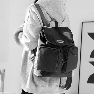 Женский текстильный рюкзак Confident WT1-6035A Черный