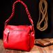 Приваблива сумка жіноча KARYA 20863 шкіряна Червоний