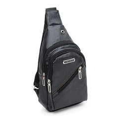 Чоловічий рюкзак через плече Monsen C1921bl-black