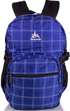 Современный рюкзак с отделом для ноутбука ONEPOLAR W1573-navy, Синий