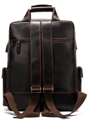 Рюкзак дорожный Vintage 14711 кожаный Темно-Коричневый