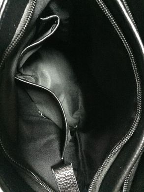 Мужской кожаный мессенджер Tiding Bag A25F-8871A Черный