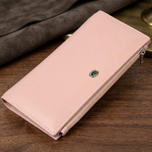 Женский кошелек из натуральной кожи ST Leather&nbsp;19383 Розовый