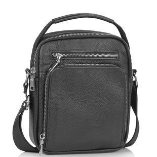 Чоловіча сумка через плече з ручкою Tiding Bag NM23-2304A Чорний