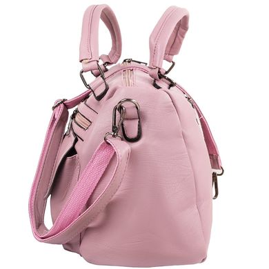 Жіноча сумка з якісного шкірозамінника VALIRIA FASHION (Валіра ФЕШН) DET1827-13 Рожевий
