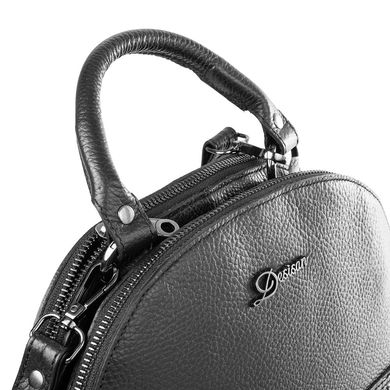 Женский кожаный рюкзак DESISAN (ДЕСИСАН) SHI6001-011 Черный