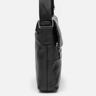 Мужская кожаная сумка Borsa Leather K13530-black