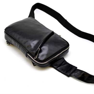 Міні-рюкзак чоловічий на одну шлею GA-0204-4lx TARWA Чорний