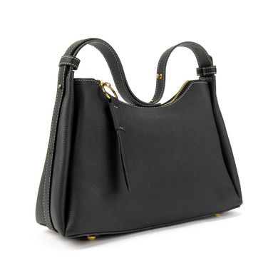 Жіноча стильна сумка з натуральної шкіри Olivia Leather B24-W-6613A Чорний